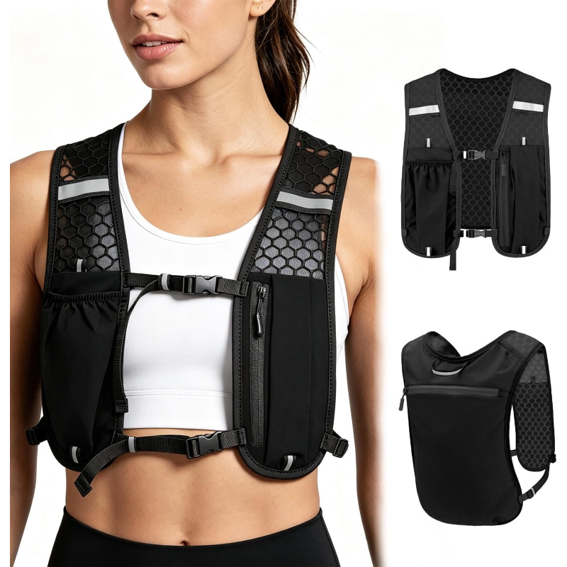 Running Hydration Vest - 우잭 하이드레이션 러닝 베스트 경량 물팩