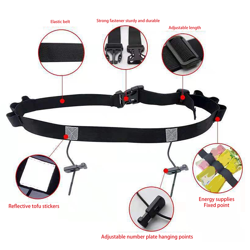러닝 레이스 번호 벨트 허리 팩 트라이 애슬론 마라톤  - Running Belt Waist 리뷰 및 가격