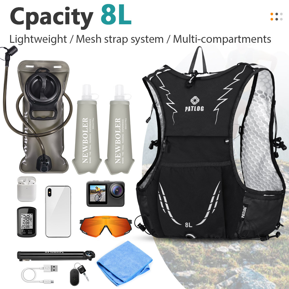 2026 신형 8L 아웃도어 트레일 러닝 백팩 초경량  - Running Hydration Vest 리뷰 및 가격