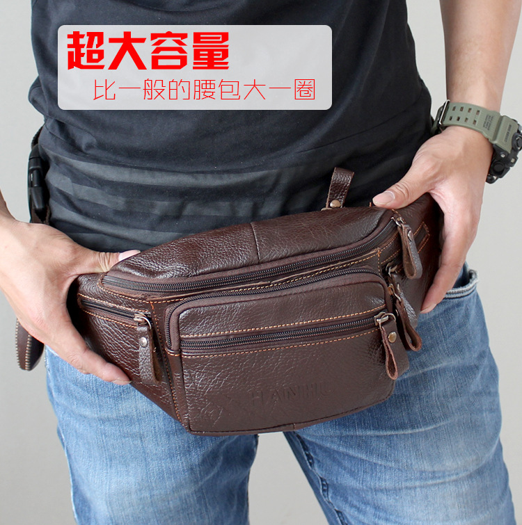정품 쇠가죽 채찍으로 치다 가죽 허리 가방 남자 재미  - Running Belt Waist 리뷰 및 가격