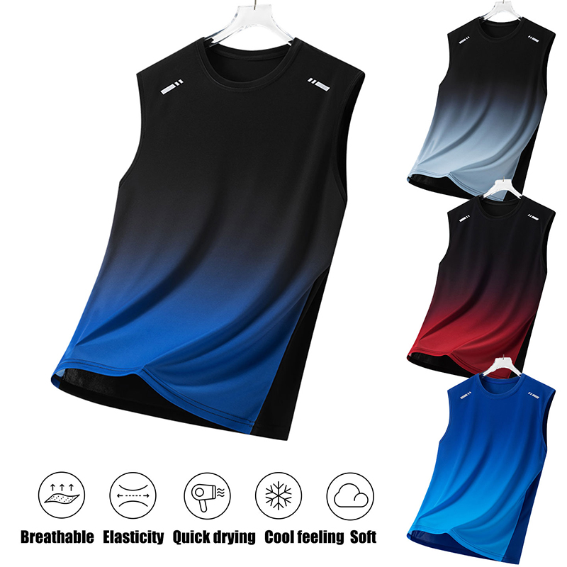 남성 그라데이션 스포츠 조끼 경량 민소매 라운드넥 티셔 - Running Hydration Vest 리뷰 및 가격