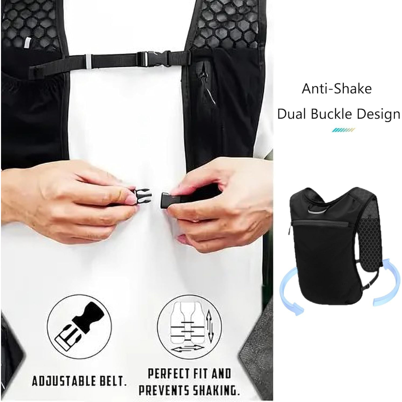 우잭 하이드레이션 러닝 베스트 경량 물팩 남녀공용 사이 - Running Hydration Vest 리뷰 및 가격
